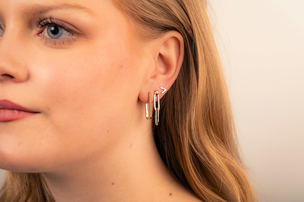 Oorbellen Clips Goudkleur JE033G