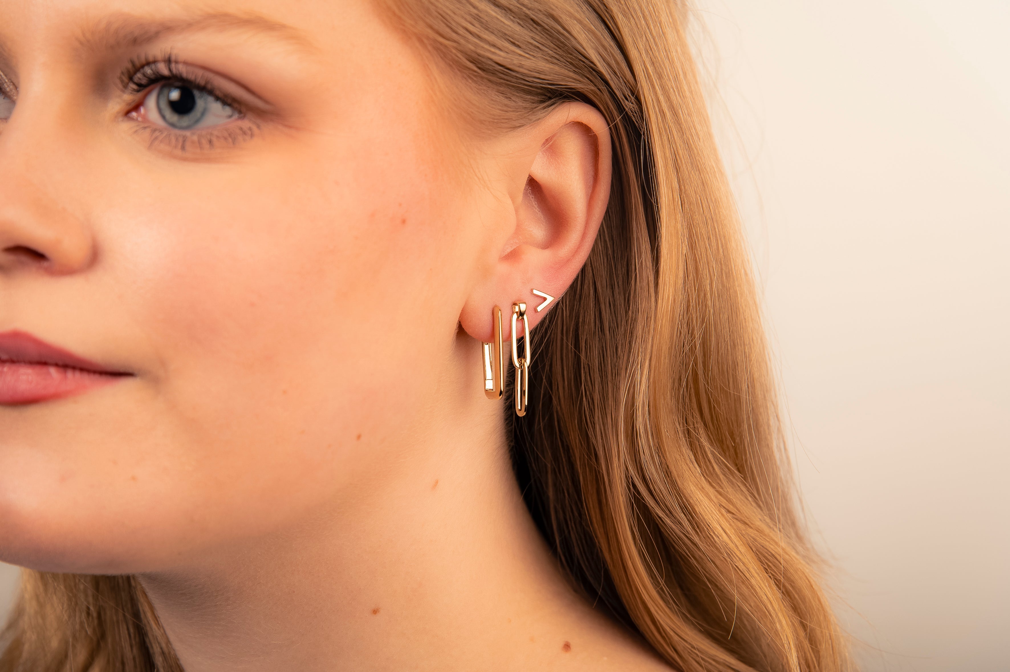 Oorbellen Clips Goudkleur JE033G