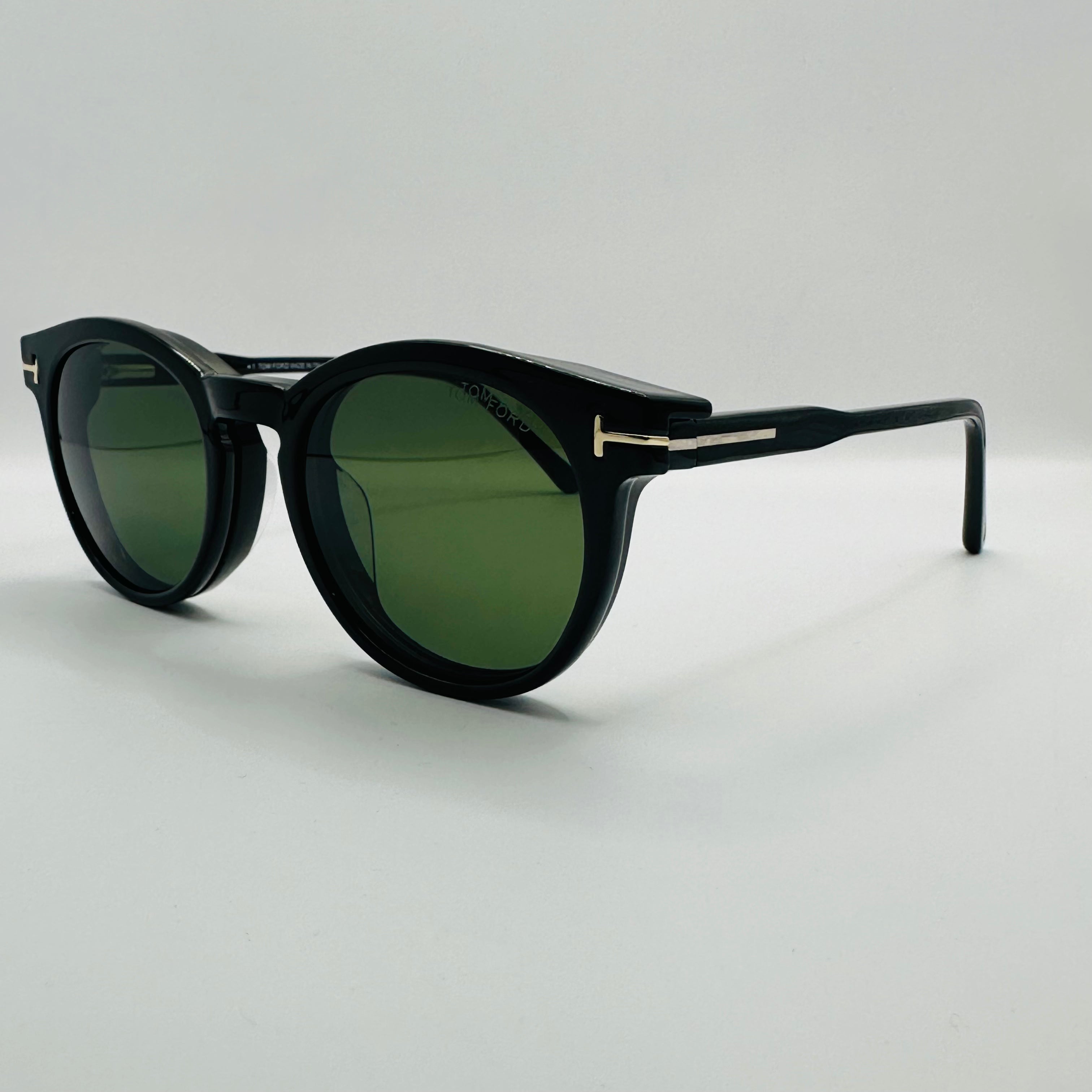 Tom Ford Eco TF5823-B 052 Blauwlicht Filter Met Clip-On