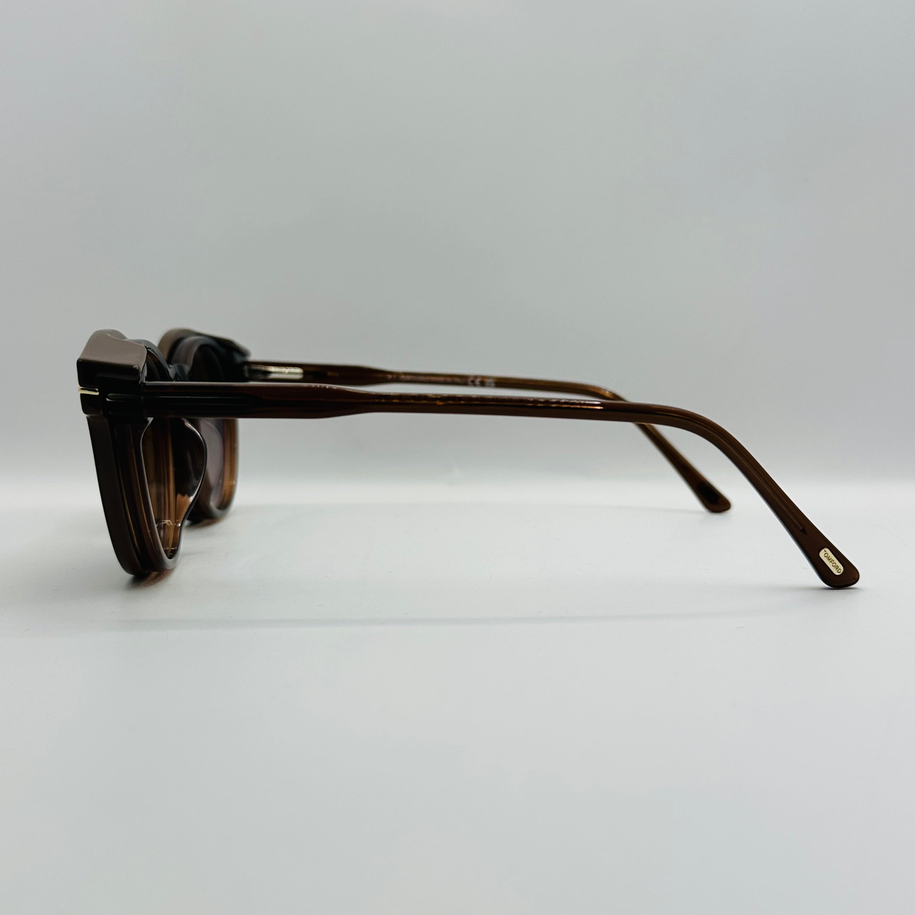 Tom Ford Eco TF5823-B 052 Blauwlicht Filter Met Clip-On