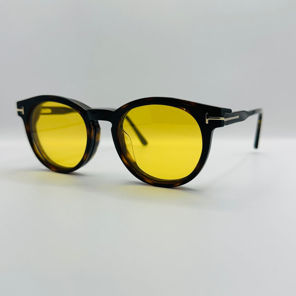 Tom Ford Eco TF5823-B 052 Blauwlicht Filter Met Clip-On