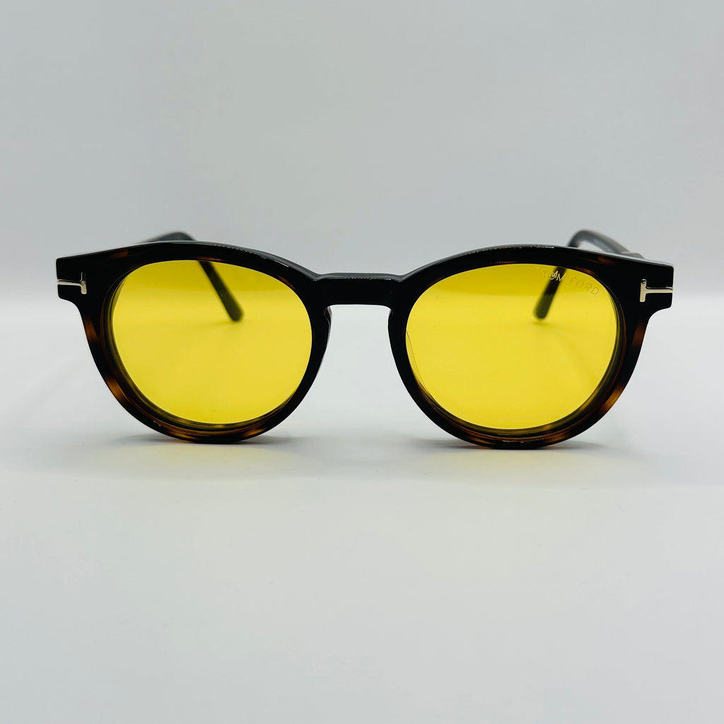 Tom Ford Eco TF5823-B 052 Blauwlicht Filter Met Clip-On