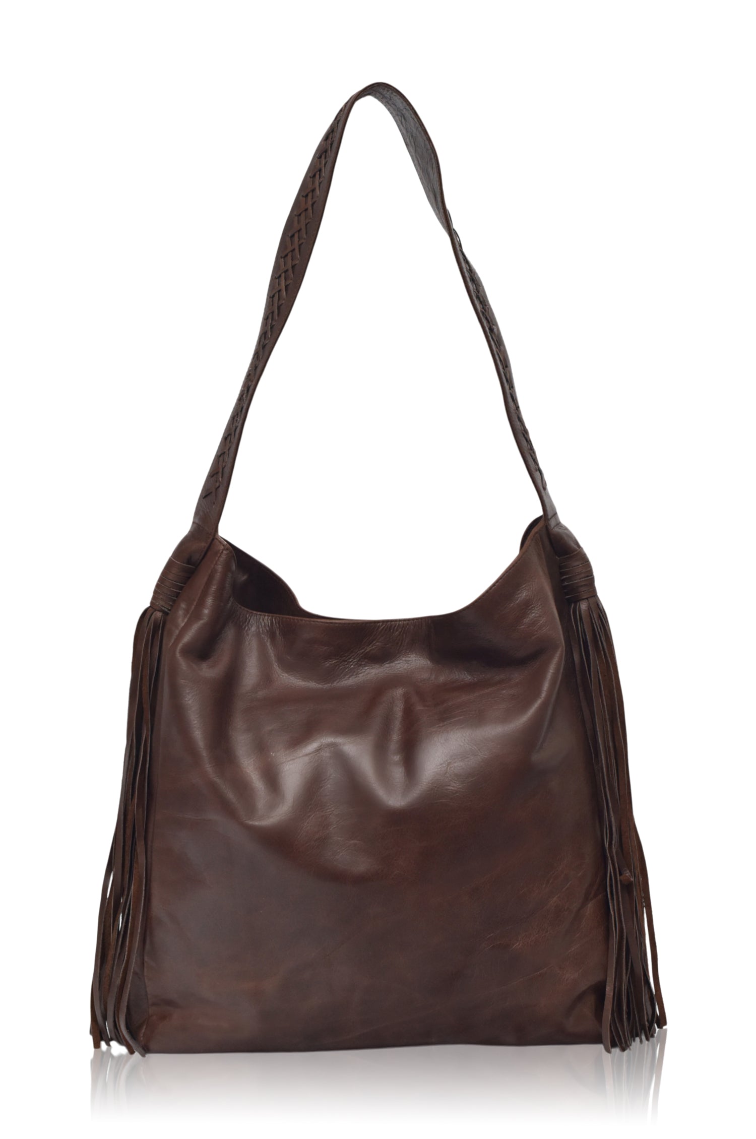 Nomad Tassel Leren Tas