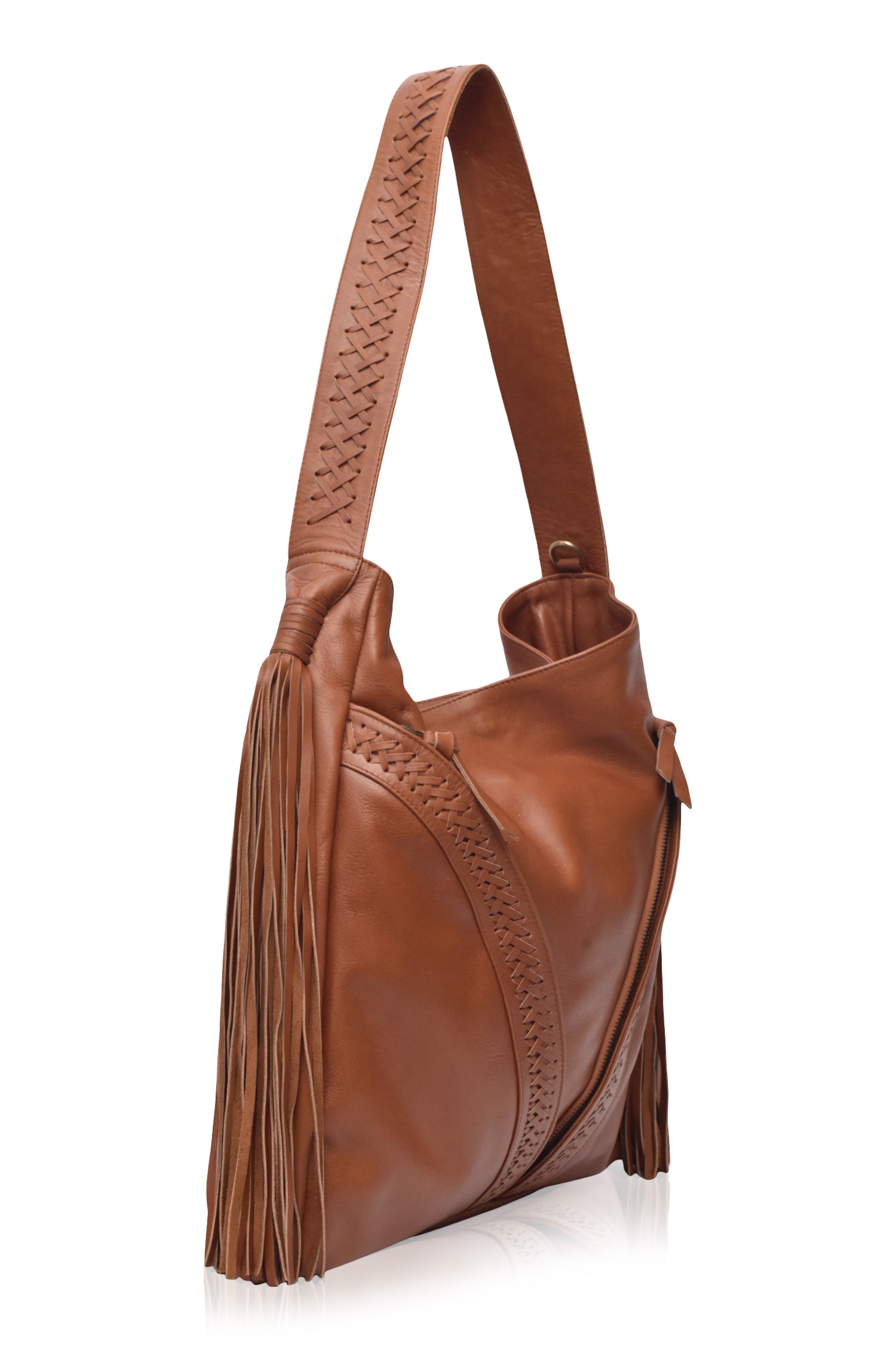 Nomad Tassel Leren Tas