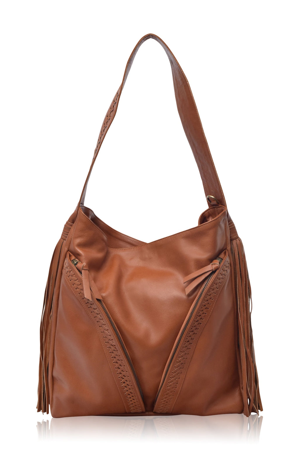 Nomad Tassel Leren Tas