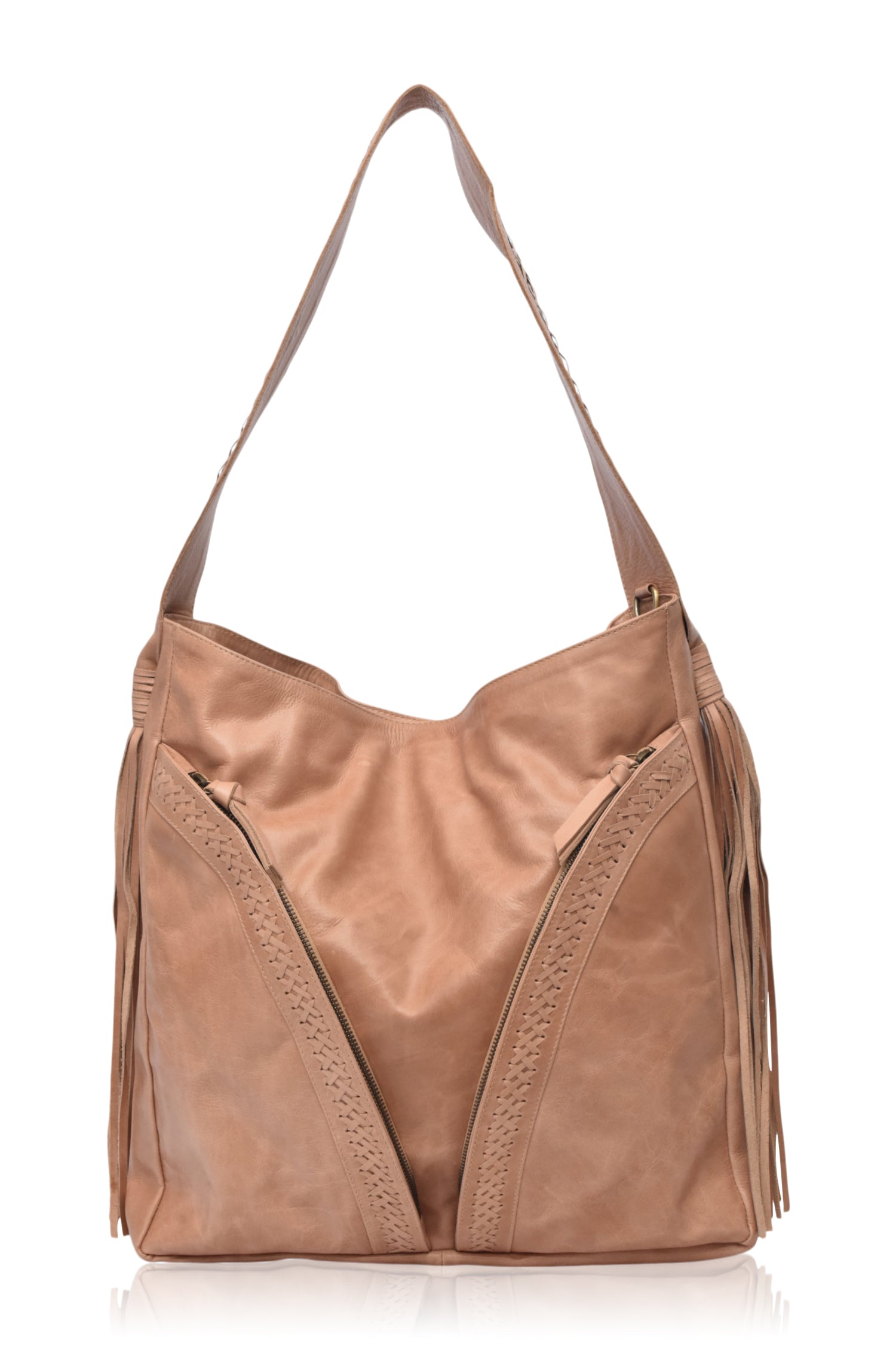 Nomad Tassel Leren Tas