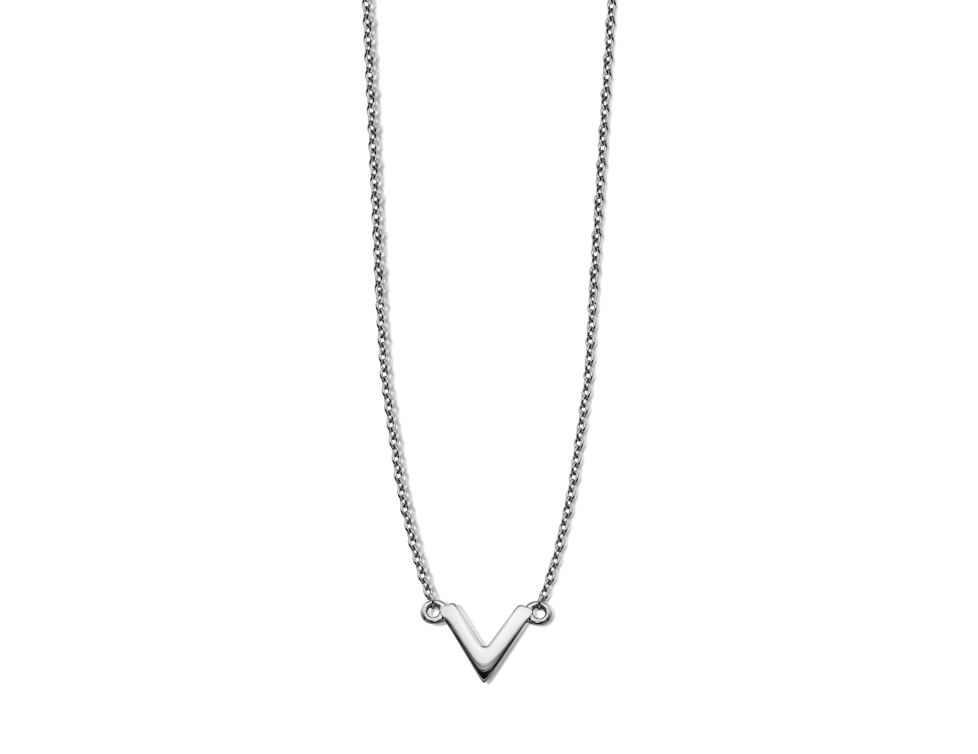 Ketting V Zilver XN004S