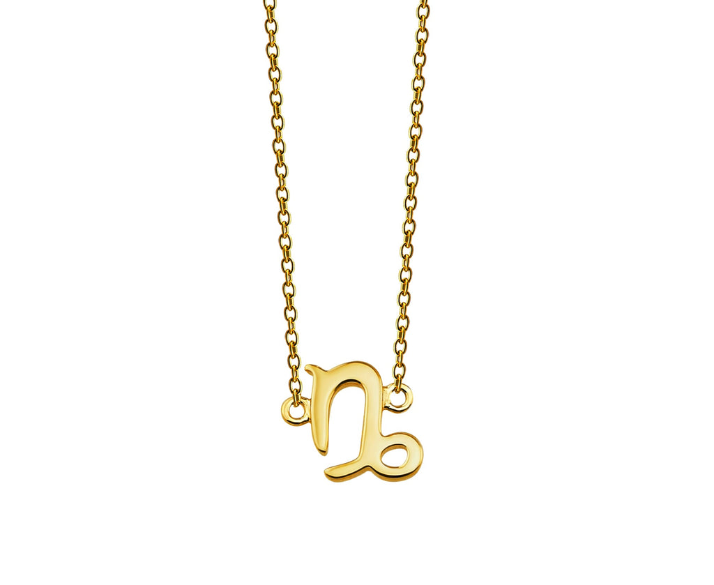 Steenbok Ketting Gold-plated ZN001G Jwls4u