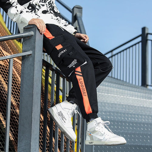 Big Pocket Men's Cargo Pants Streetwear Leisure Hip Hop Jogging Pants Male High Quality New Sweatpants Pants Mens Trousers