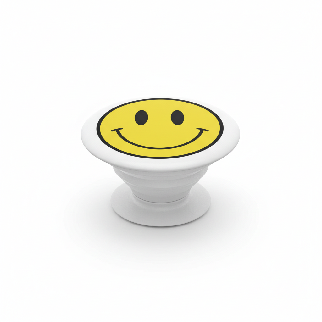 Phone Grip Smiley Y2K - Retro Pop Socket