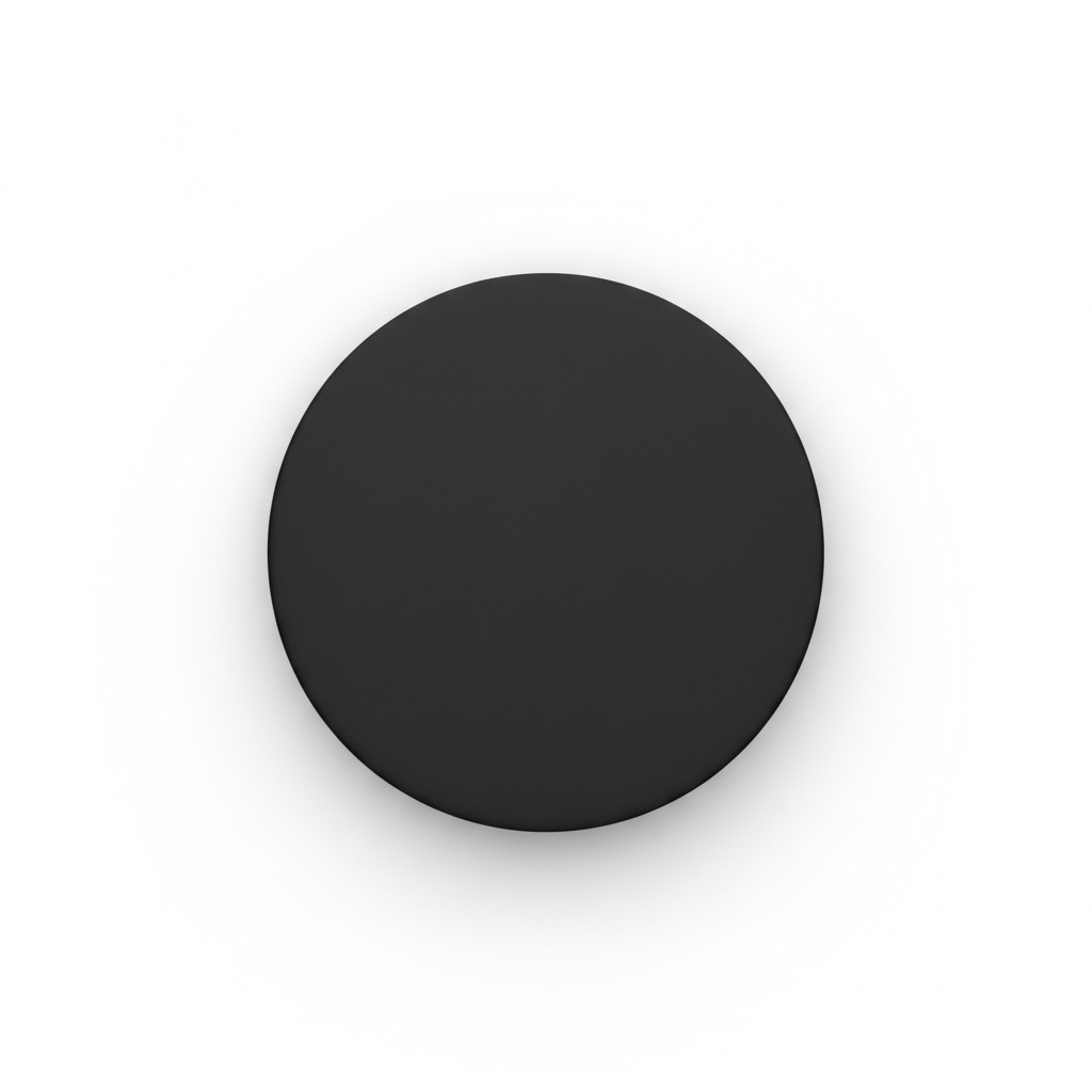 Phone Grip Zwart Minimalistisch - Matte Pop Socket