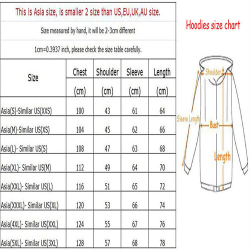 3d print  Long Sleeve Autumn WInter Hoodies