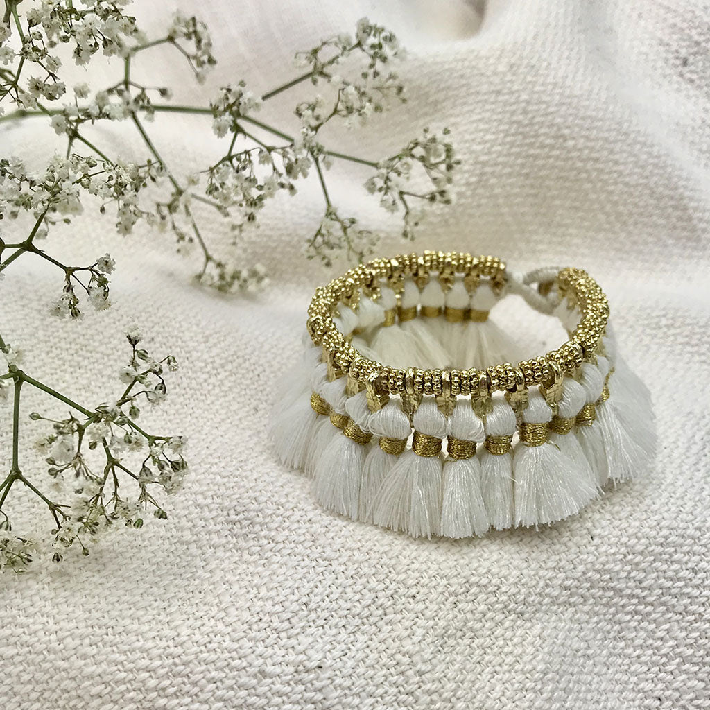 Kyra Tassel Armband